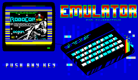 Emulator's ZX Spectrum
