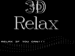 3D RELAX