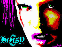 HERESY #6 TITLE SCREEN