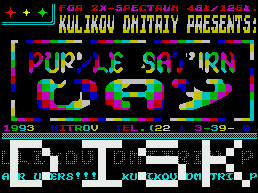 Purple Saturn Day