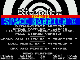 SPACE HARRIER 2