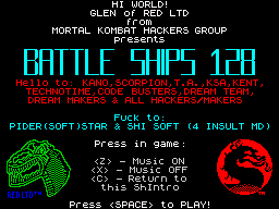 Battle Ships 128 Crack Intro