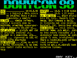 Doxycon'98 Invitation Intro