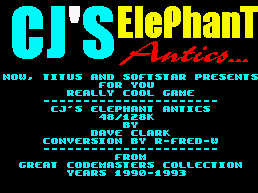 CJ'S ELEPHANT