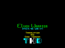 Elven Warrior (rus)