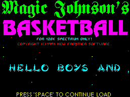 MAGIC JONSON BASKETBAL