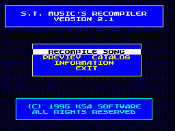 Sound Tracker Music Recompiler