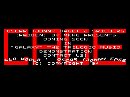 Coming Soon In Galaxy The Trilogic Music